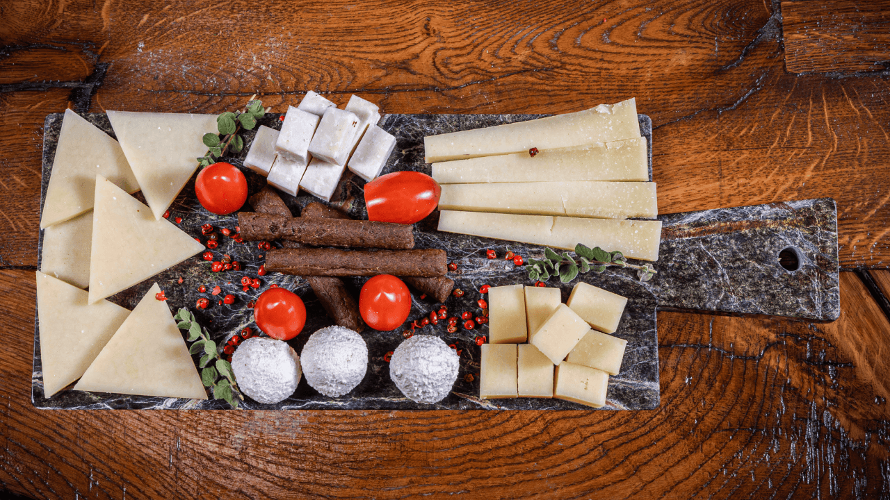 “Aged Cretan Cheese Board”